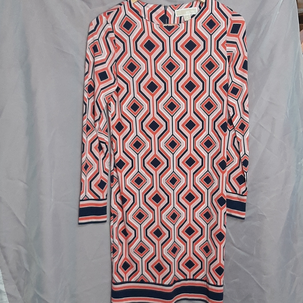 Michael Kors  geometric  straight dress